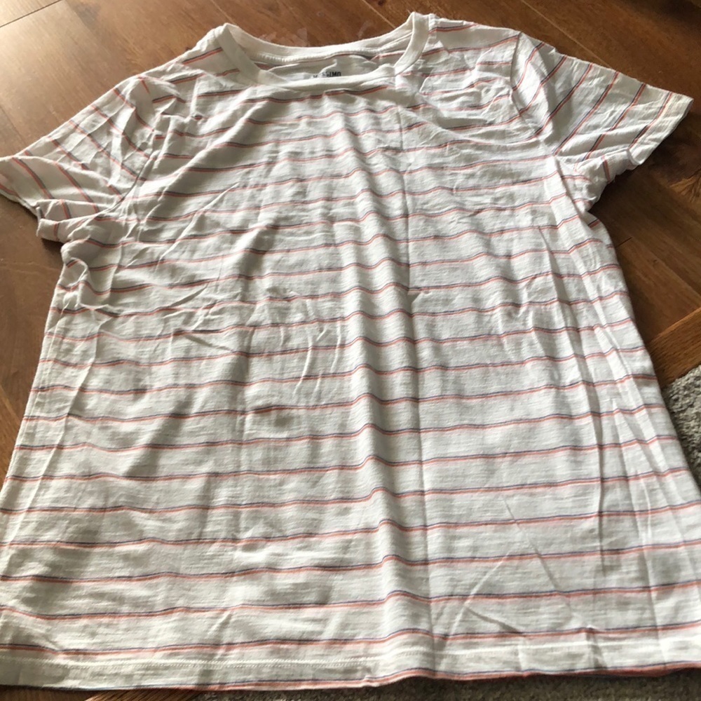 Mossimo striped cotton short sleeve tee shirt in size XXL